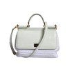 Crossbody kabelka z bílé kůže Rafia SICILY