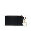 Černá teletina z kůže DG Logo Card Holder Wallet