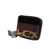 Vícebarevná leopardí kůže DG Bifold Card Holder Wallet
