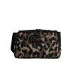 Vícebarevný Leopard DG Logo pásek v pase Fanny Pack Bag
