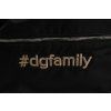 Černý nylon #DGFAMILY Zdobený batoh VULCANO Bag