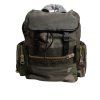 Školní taška na školní batoh Military Green Patchwork