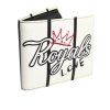 Bílá kožená peněženka DG Crown Royals Bifold Card Holder