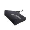 Černý pevný nylon DG LogoPrint Borse Pouch Brašna se zipem spojky
