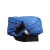 Modré logo Plaque Nylon Pas Fanny Pack Pánský's Borse Bag