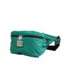 Zelené logo Plaque Nylon Pas Fanny Pack Pánského Borse Bag