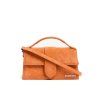 Terakotová kožená kabelka Le Grand Bambino