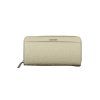Béžová polyuretanová dámská peněženka