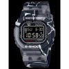 Digitální hodinky z šedé pryskyřice