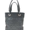 Kabelka Chanel Black Canvas Paris-Biarritz Tote PM