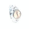 Růžové šampaňské hodinky Quartz, nerezová ocel