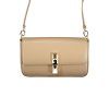 Dámská béžová kožená kabelka