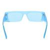 Modré plastové sluneční brýle