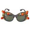Sluneční brýle DG4283B Acetate Crystals Orange Applique