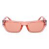 Růžové plastové sluneční brýle