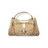Béžová dámská kabelka Poliuretano