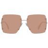 Kovové sluneční brýle Rose Zlatý