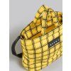 Yellow Fibers Tote Bag