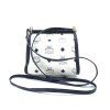 Mini crossbody kabelka White Visetos