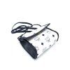 Mini crossbody kabelka White Visetos