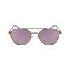 Růžové kovové sluneční brýle