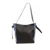Černá kožená dámská taška přes rameno
