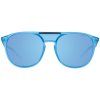 Modré plastové sluneční brýle