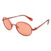 Oranžové kovové sluneční brýle
