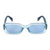 Modré acetátové sluneční brýle
