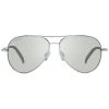 Stříbrný Unisex sluneční brýle
