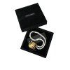 Zlatý Brass Crystal Pearl Přívěsek Přívěsek Náhrdelník