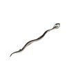 Stříbrný Brass Crystal Spilla Serpente Pánskýs Brooch Pin