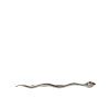 Stříbrný Brass Crystal Spilla Serpente Pánskýs Brooch Pin