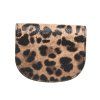 Malá peněženka na mince z hnědé leopardí kůže