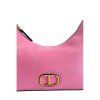 Růžová PU Dámská taška přes rameno