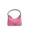 Růžová PU Dámská taška přes rameno