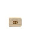 Béžová PU Dámská Crossbody kabelka