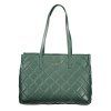 Verde Poliuretano Female Handbag