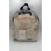 VALENTINO GARAVANI Leather and Transparent Plastic Backpack