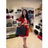VALENTINO GARAVANI SHOPPING VLOGO Black Handbag