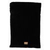 Black Velvet Quilt Drawstprsten Logo Plaque Pouch Bag