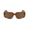 Hnědé acetátové sluneční brýle