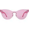 Růžové plastové sluneční brýle