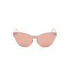 Růžové acetátové sluneční brýle