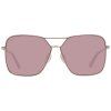 Kovové sluneční brýle Rose Zlatý