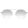 Stříbrný kovové sluneční brýle