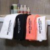 Elastický turban na vlasy (Microfibre Hair Wrap) (Varianta Koralová/bílá)