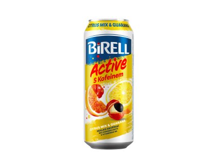 birell active citrus mix a guarana 0.5l plech