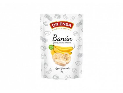 Banán lyofilizované 30g Ensa