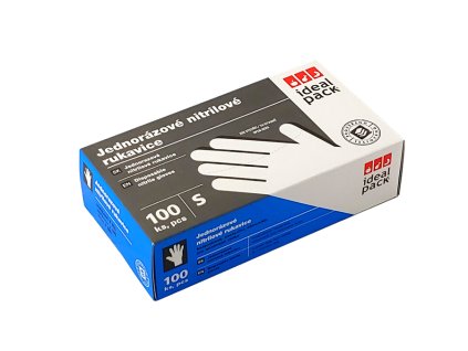 rukavice nitrilové S